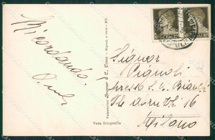 Napoli Capri Foto cartolina KV2375 – retro