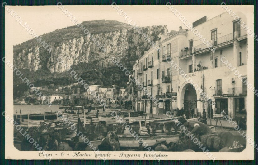 Napoli Capri Marina Grande Foto cartolina KV2376 – fronte