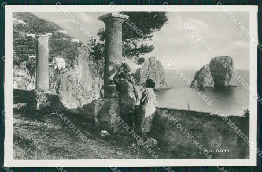 Napoli Capri Foto cartolina KV2382 – fronte