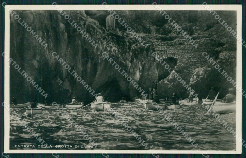 Napoli Capri Grotta Azzurra Foto cartolina KV2384 – fronte