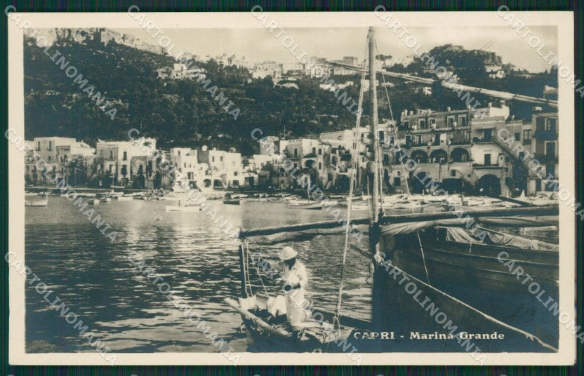 Napoli Capri Marina Grande Foto cartolina KV2388 – fronte