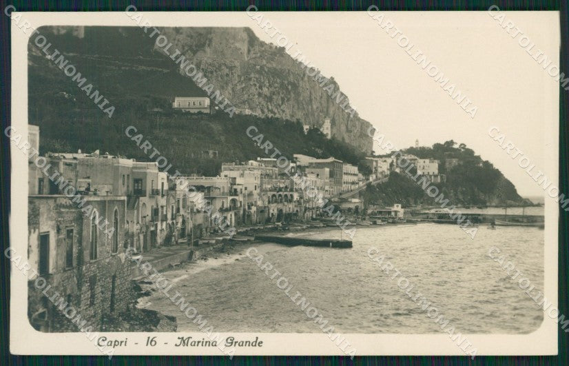 Napoli Capri Marina Grande Foto cartolina KV2391 – fronte