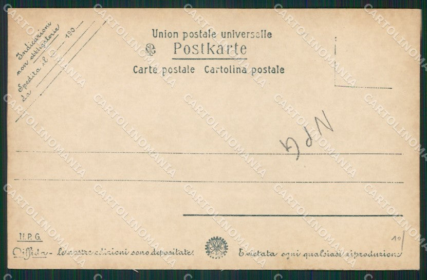 Napoli Capri NPG Foto cartolina KV2392 – retro