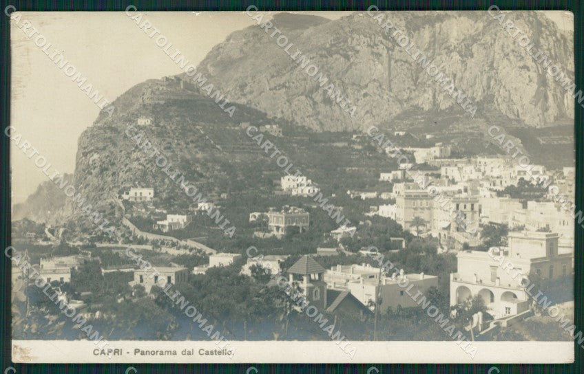 Napoli Capri Foto cartolina KV2393 – fronte
