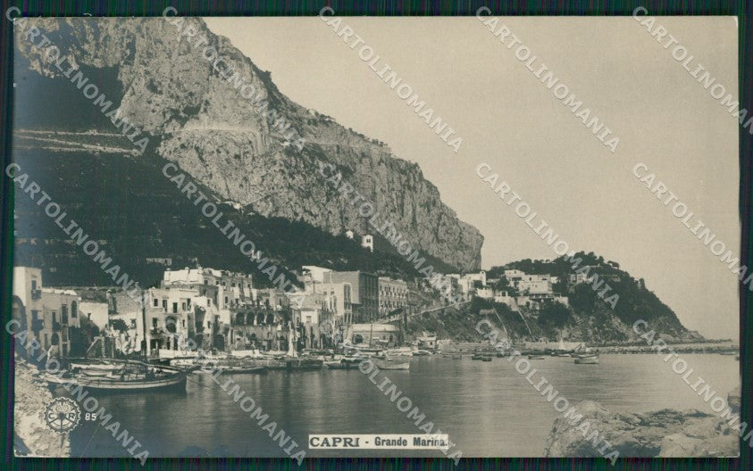 Napoli Capri Marina Grande NPG Foto cartolina KV2395 – fronte