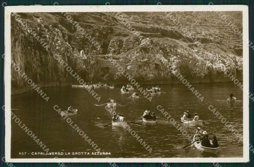 Napoli Capri Gotta Azzurra Foto cartolina KV2397 – fronte