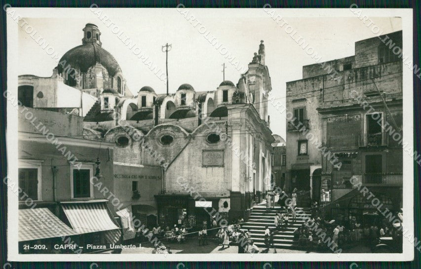 Napoli Capri Foto cartolina KV2400 – fronte