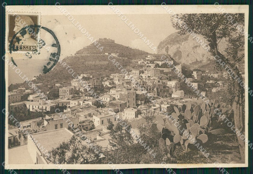 Napoli Capri RIFILATA STRAPPINI Foto cartolina KV2408 – fronte
