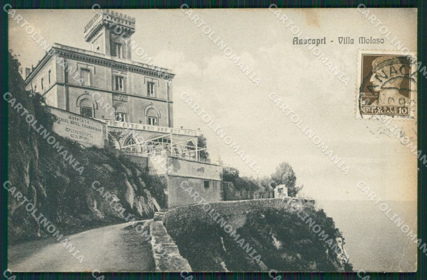 Napoli Capri Anacapri cartolina KV2414 – fronte