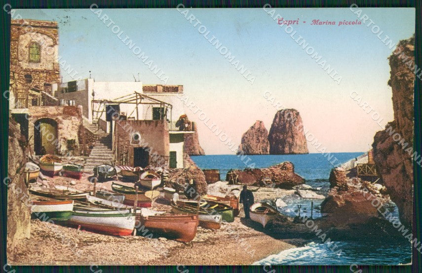 Napoli Capri cartolina KV2416 – fronte