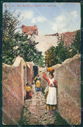 Napoli Capri Costumi PIEGA cartolina KV2420 – fronte