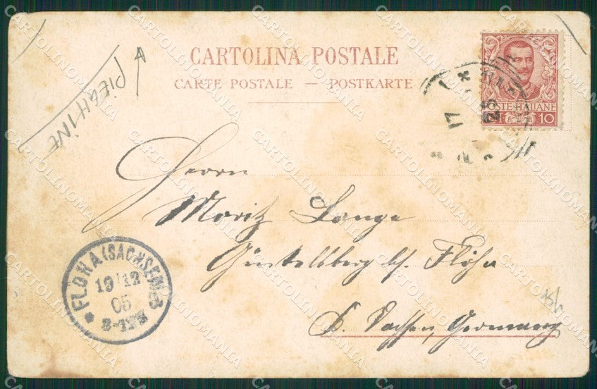 Napoli Capri PIEGHINE cartolina KV2422 – retro