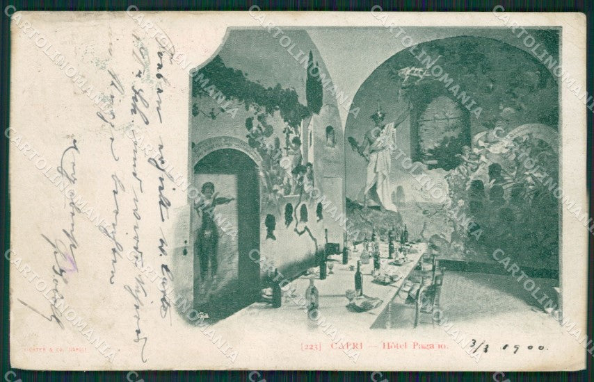 Napoli Capri cartolina KV2427 – fronte