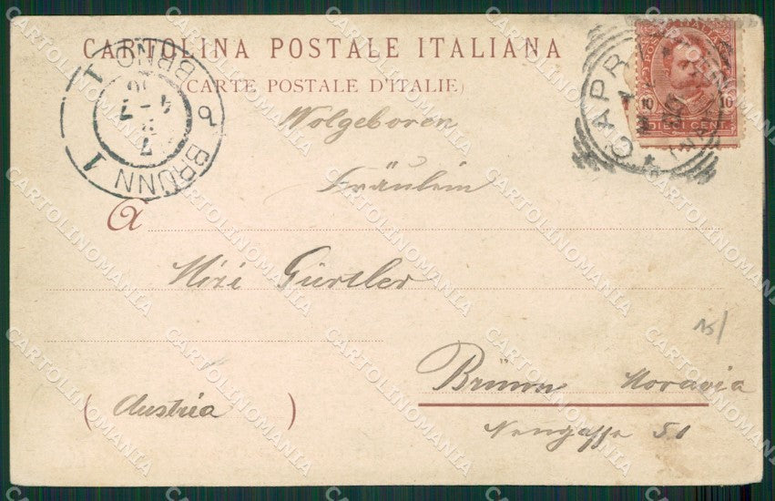 Napoli Capri cartolina KV2427 – retro
