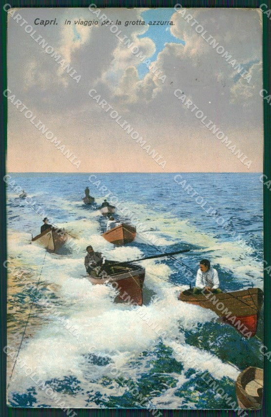 Napoli Capri cartolina KV2435 – fronte
