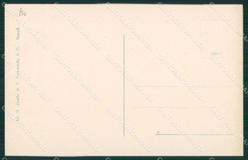 Napoli Capri cartolina KV2445 – retro