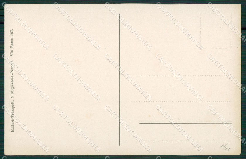 Napoli Capri Costumi cartolina KV2448 – retro