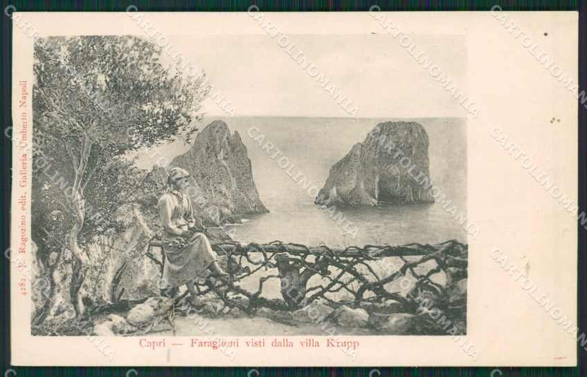 Napoli Capri cartolina KV2453 – fronte