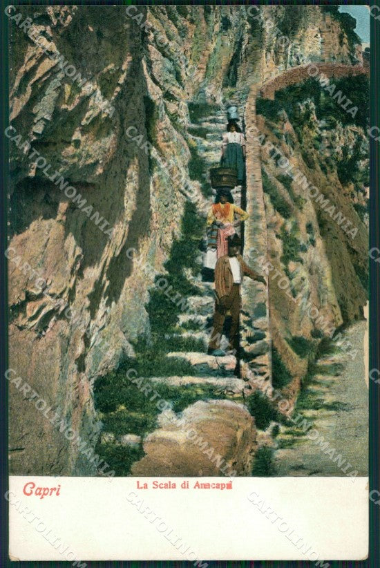 Napoli Capri cartolina KV2457 – fronte