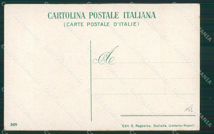 Napoli Capri cartolina KV2457 – retro
