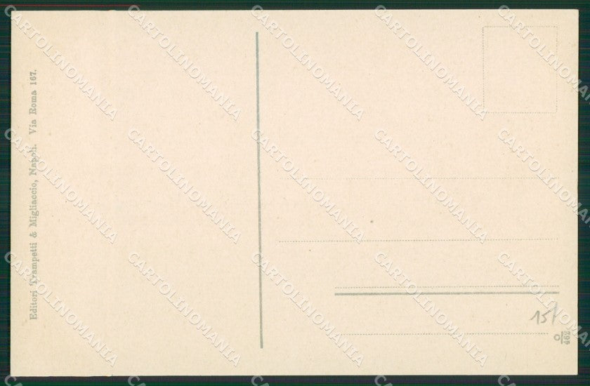 Napoli Capri cartolina KV2461 – retro