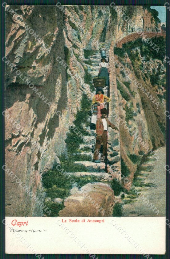 Napoli Capri cartolina KV2463 – fronte