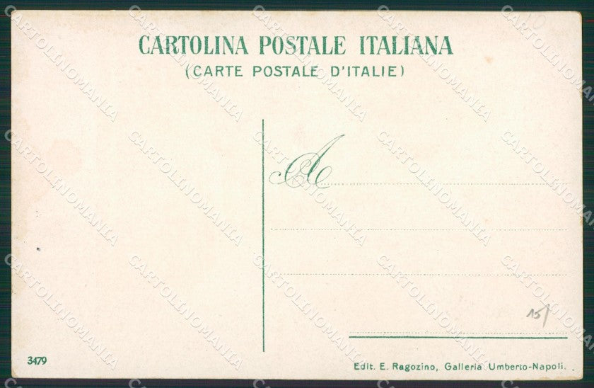 Napoli Capri cartolina KV2463 – retro