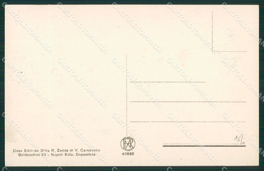 Napoli Capri cartolina KV2467 – retro