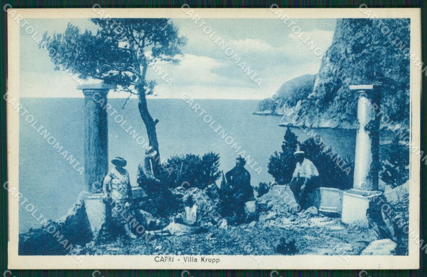 Napoli Capri cartolina KV2468 – fronte
