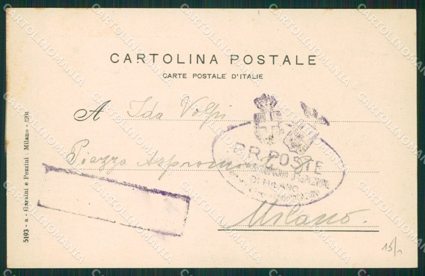 Napoli Capri cartolina KV2470 – retro