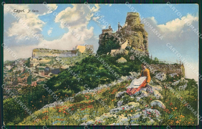 Napoli Capri cartolina KV2471 – fronte