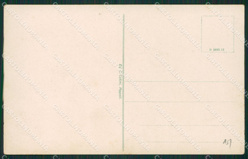 Napoli Capri cartolina KV2471 – retro
