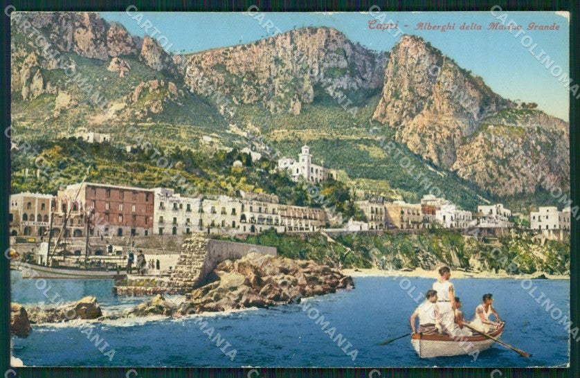 Napoli Capri cartolina KV2474 – fronte