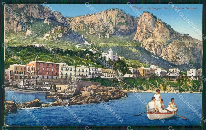 Napoli Capri cartolina KV2475 – fronte