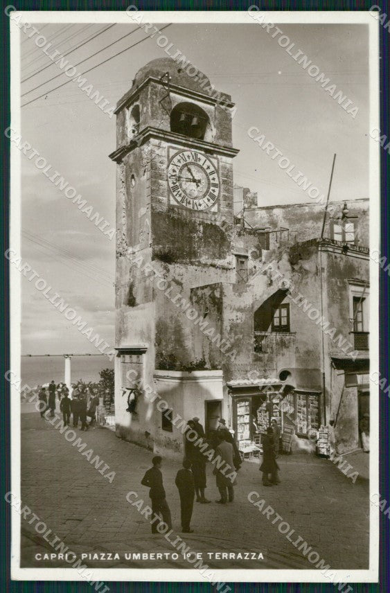 Napoli Capri Foto cartolina KV2480 – fronte