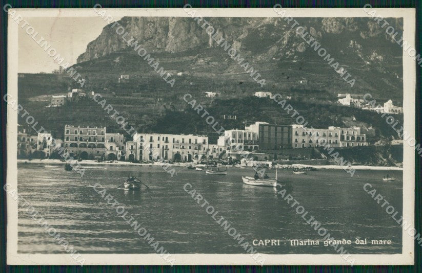 Napoli Capri Marina Grande Foto cartolina KV2486 – fronte