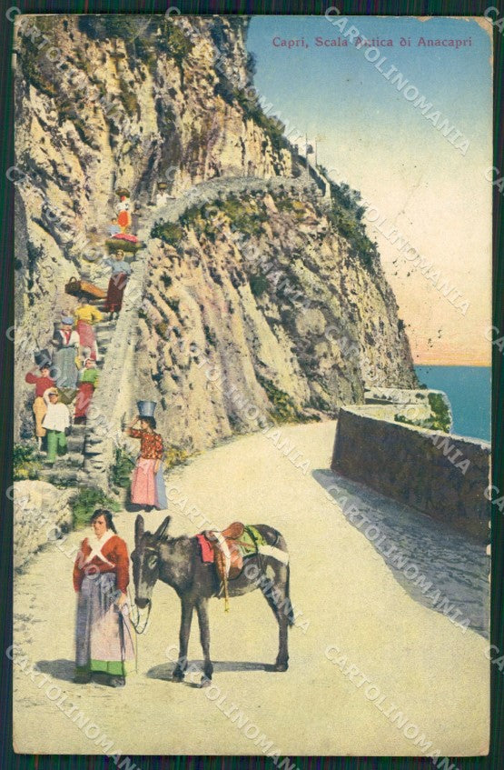 Napoli Capri cartolina KV2489 – fronte