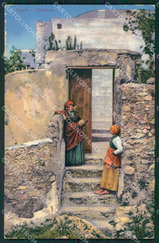 Napoli Capri cartolina KV2494 – fronte