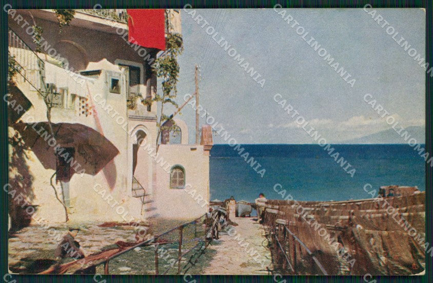 Napoli Capri Marina Grande cartolina KV2496 – fronte