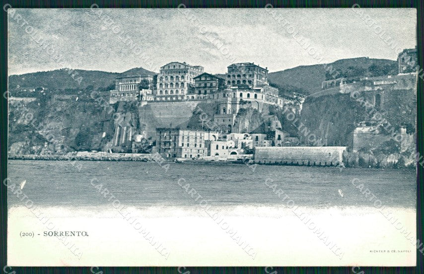Napoli Sorrento cartolina KV2502 – fronte