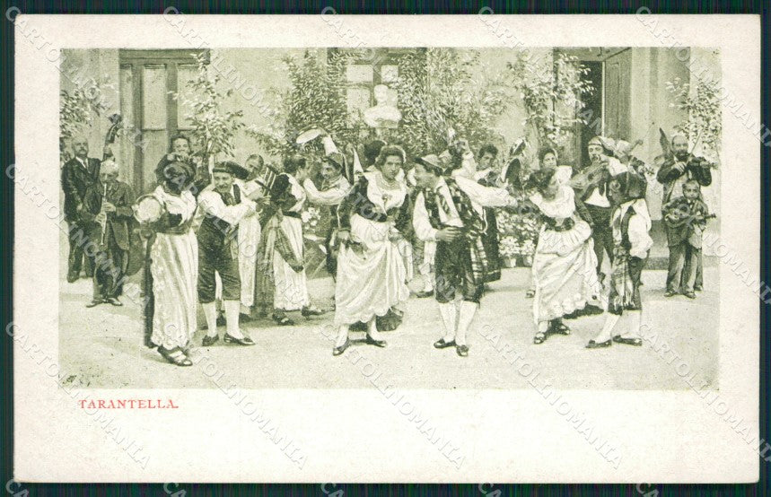 Napoli Sorrento Costumi cartolina KV2505 – fronte
