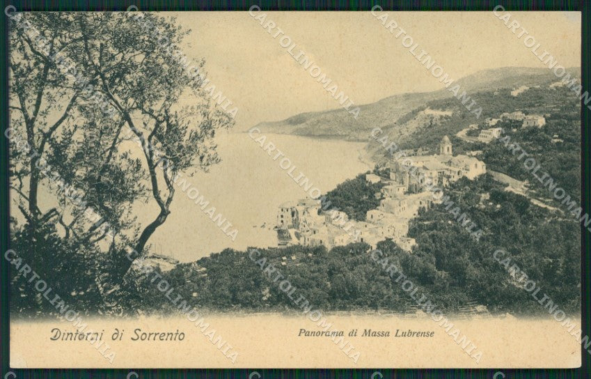 Napoli Sorrento cartolina KV2506 – fronte