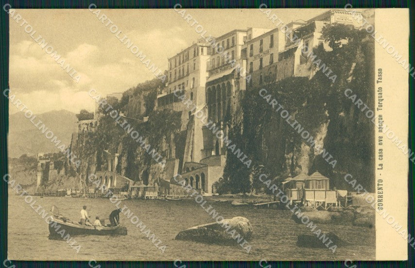 Napoli Sorrento cartolina KV2507 – fronte
