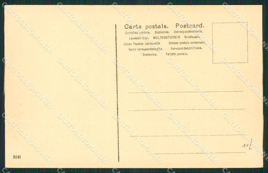 Napoli Sorrento cartolina KV2507 – retro