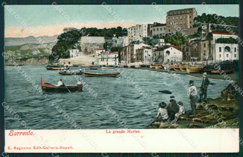 Napoli Sorrento cartolina KV2509 – fronte