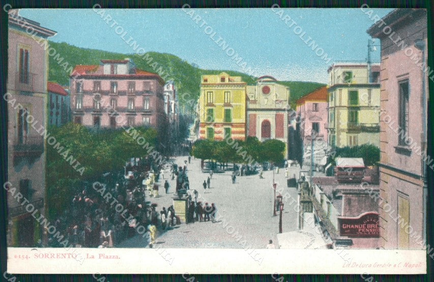 Napoli Sorrento cartolina KV2514 – fronte