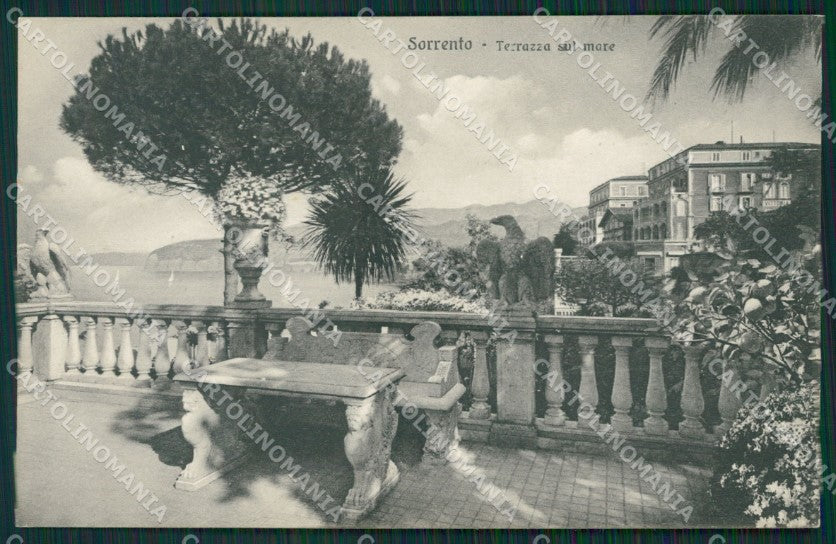 Napoli Sorrento cartolina KV2516 – fronte