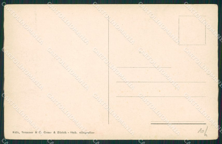 Napoli Sorrento cartolina KV2518 – retro