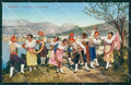Napoli Sorrento Costumi ABRASA cartolina KV2521 – fronte