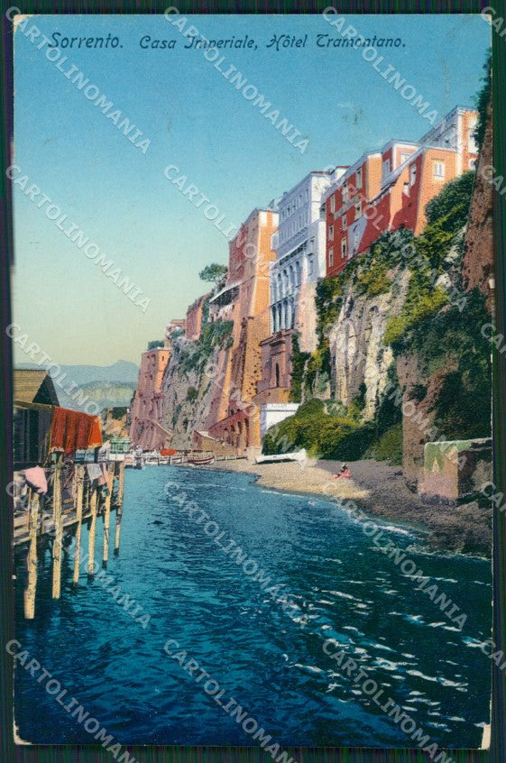 Napoli Sorrento cartolina KV2522 – fronte